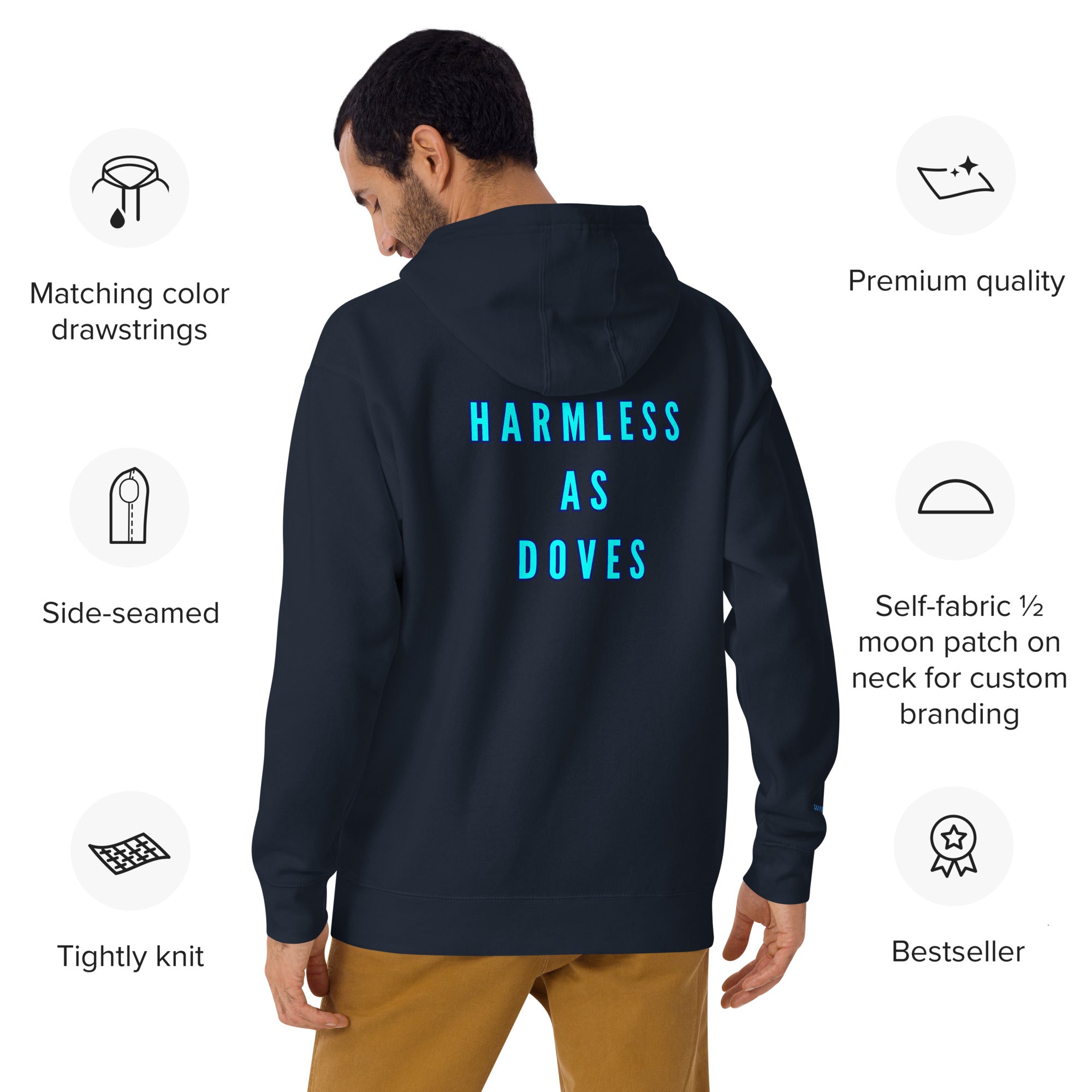 The SD Harmless as Dovew Unisex Hoodie