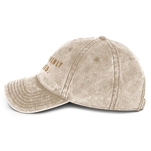 The SD "Be" Vintage Cotton Twill Cap