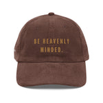 The SD "Be" Vintage corduroy cap