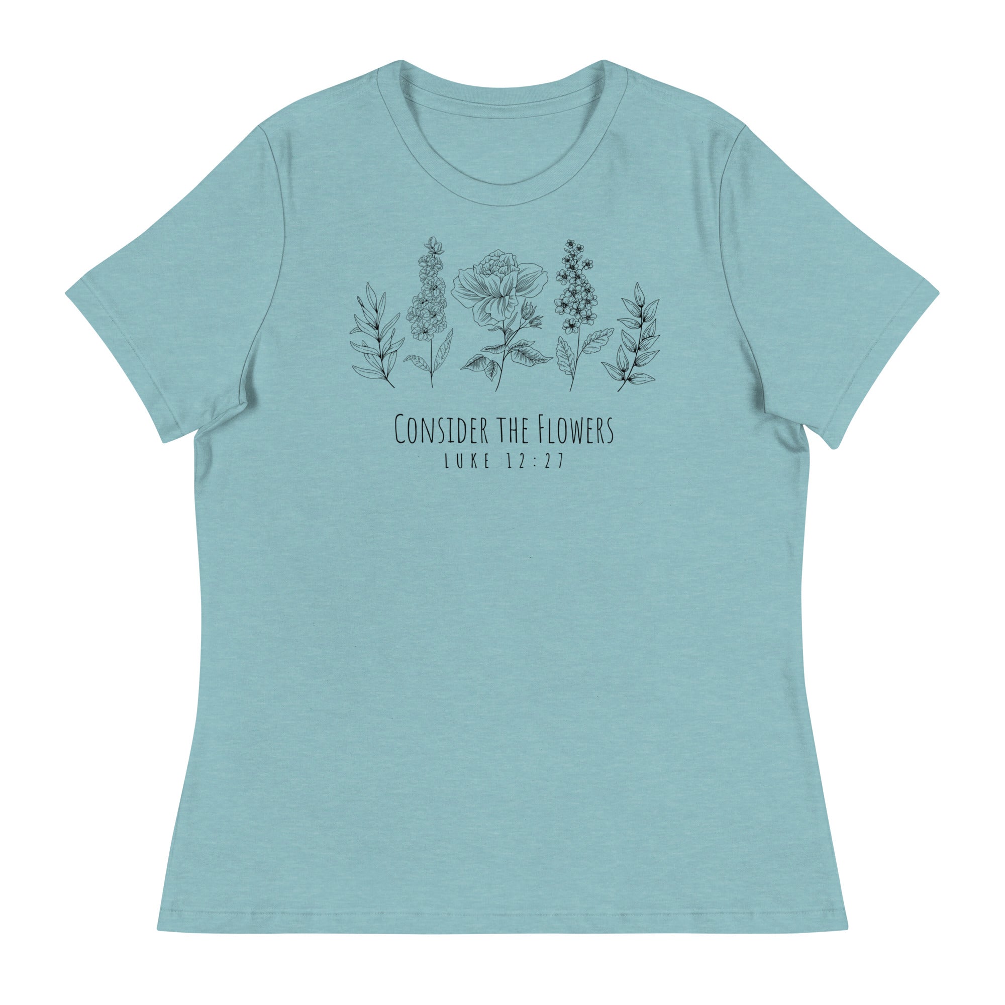 The SD Flowers Women's Relaxed T-Shirt