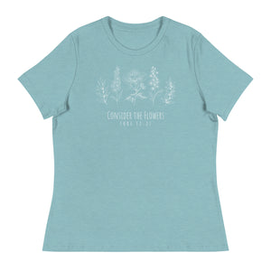 The SD Flowers Women's Relaxed T-Shirt