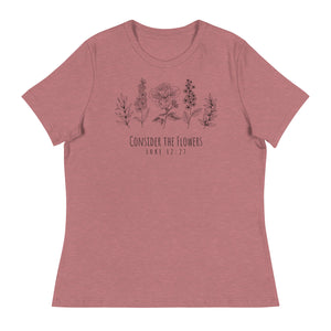 The SD Flowers Women's Relaxed T-Shirt