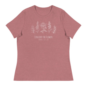 The SD Flowers Women's Relaxed T-Shirt