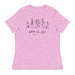 The SD Flowers Women's Relaxed T-Shirt