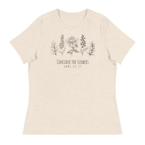 The SD Flowers Women's Relaxed T-Shirt