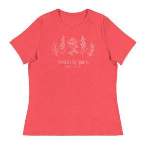 The SD Flowers Women's Relaxed T-Shirt