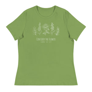 The SD Flowers Women's Relaxed T-Shirt