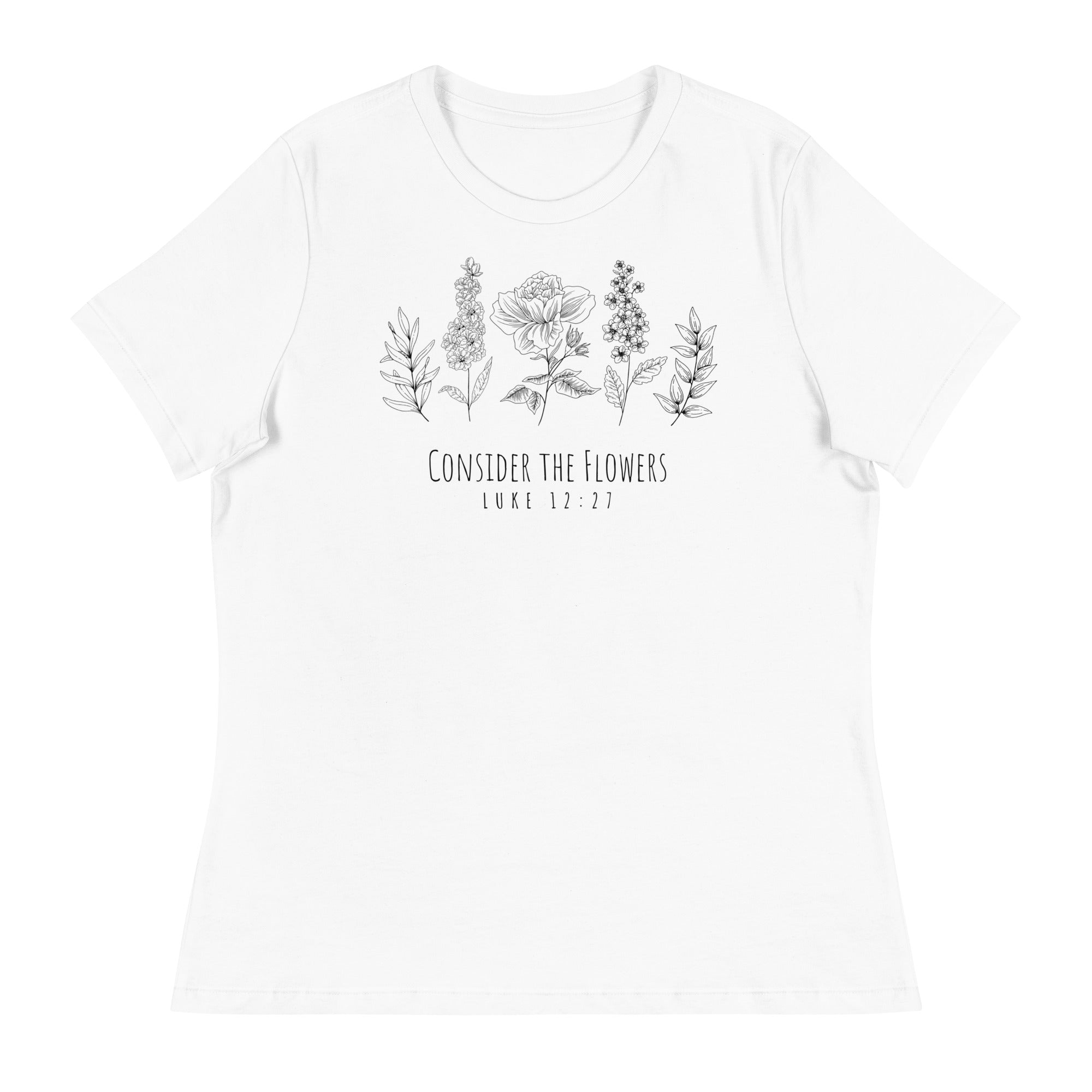 The SD Flowers Women's Relaxed T-Shirt