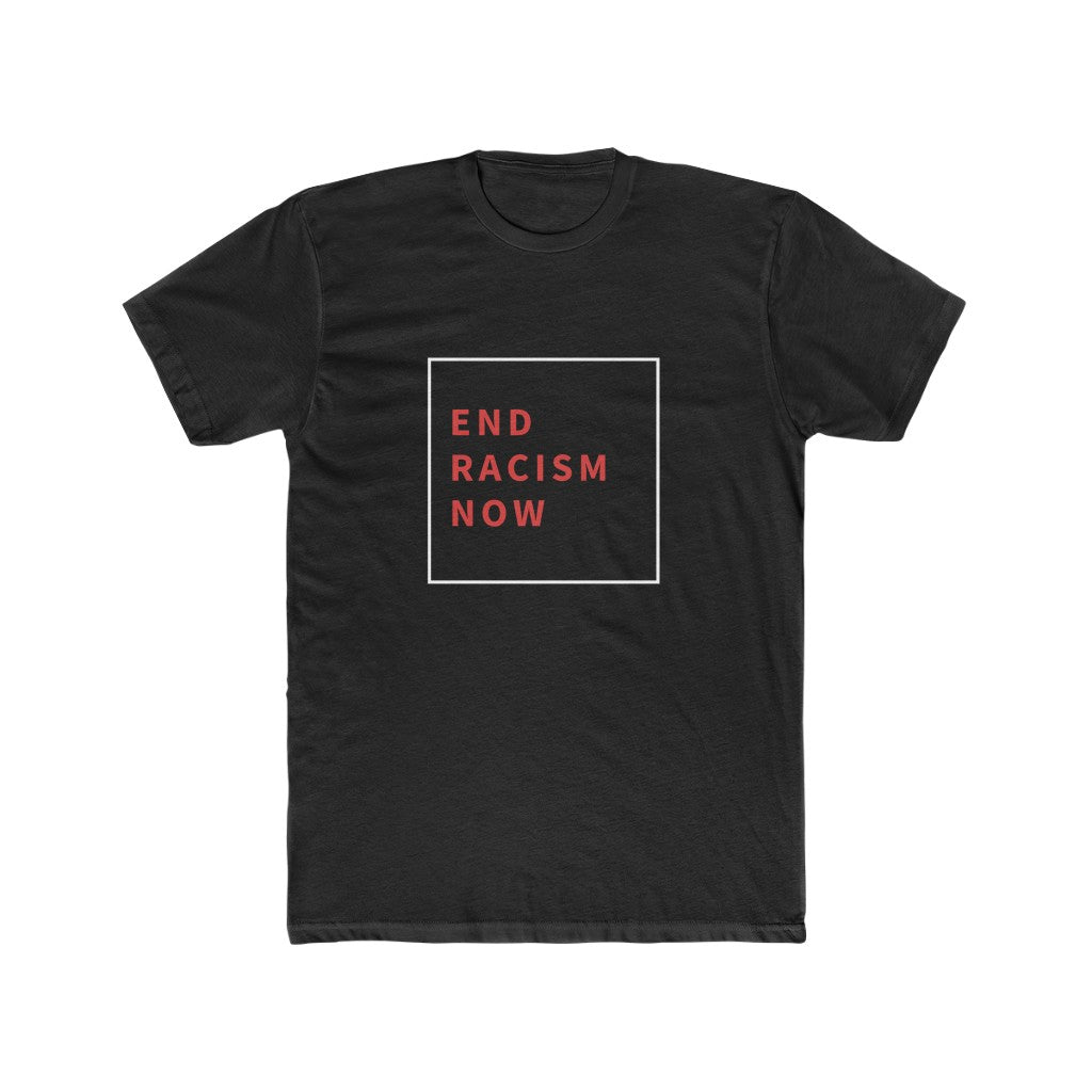 The SD End Racism Cotton Crew Tee