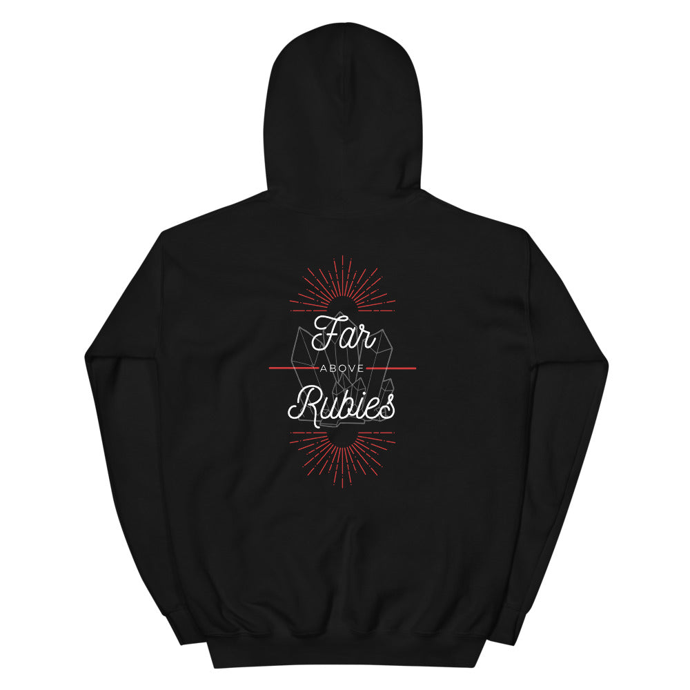 The SkyDreaming Far Above Rubies Hoodie