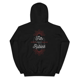 The SkyDreaming Far Above Rubies Hoodie