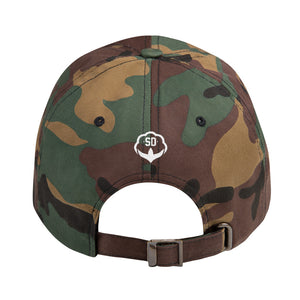 The SkyDreamers Camo Dad hat